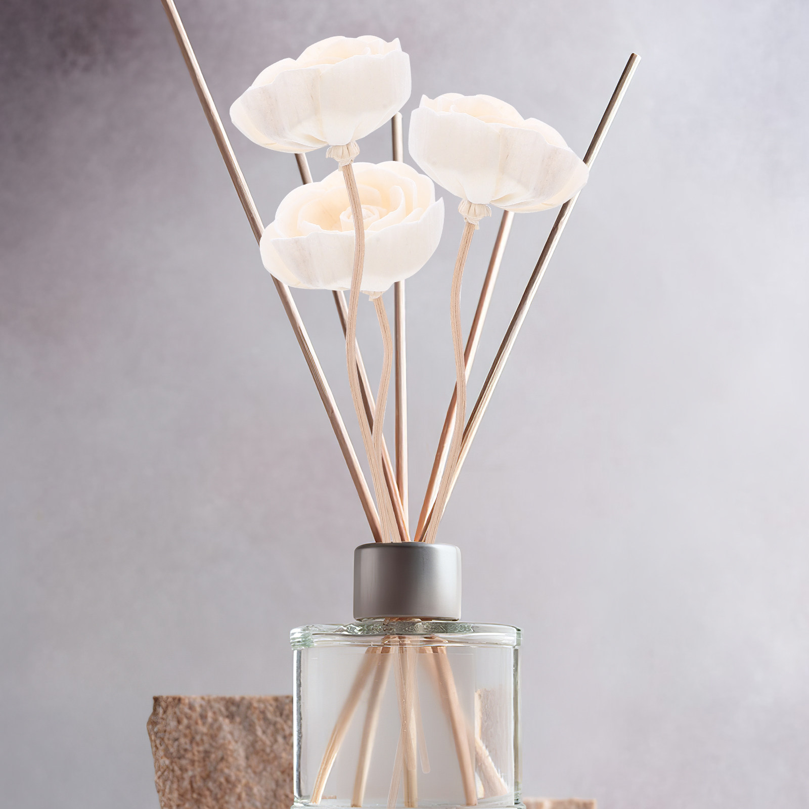 10Pcs Chic Flower Diffuser Sti - Home Fragrance Natural ulasan dan harga