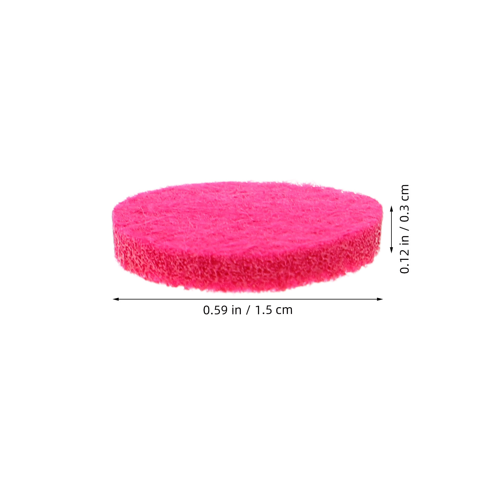 400Pcs Round Aromatherapy Pads - Diffuser Necklace Locket ulasan dan harga