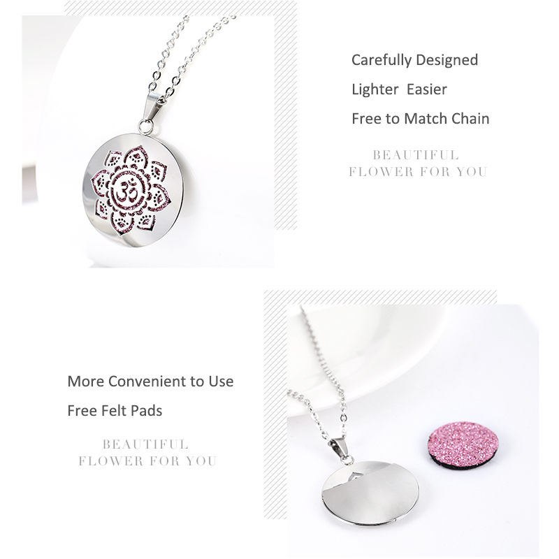 New Simple Aromatherapy Essent - Diffuser Necklace Locket ulasan dan harga