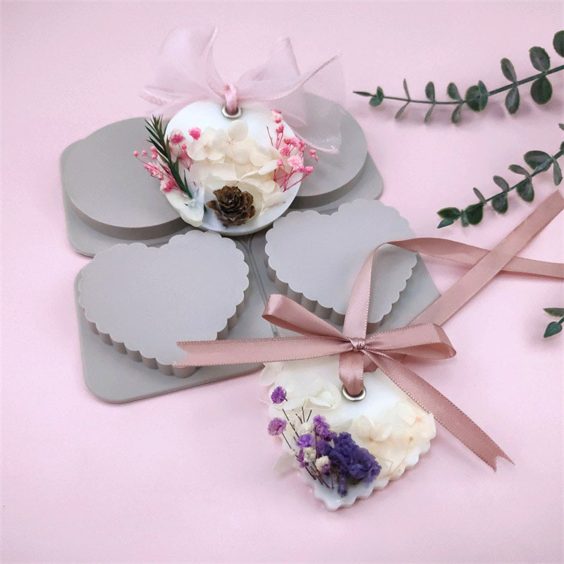 Round Heart Scented Wax Melt S - Home Fragrance Sachet ulasan dan harga