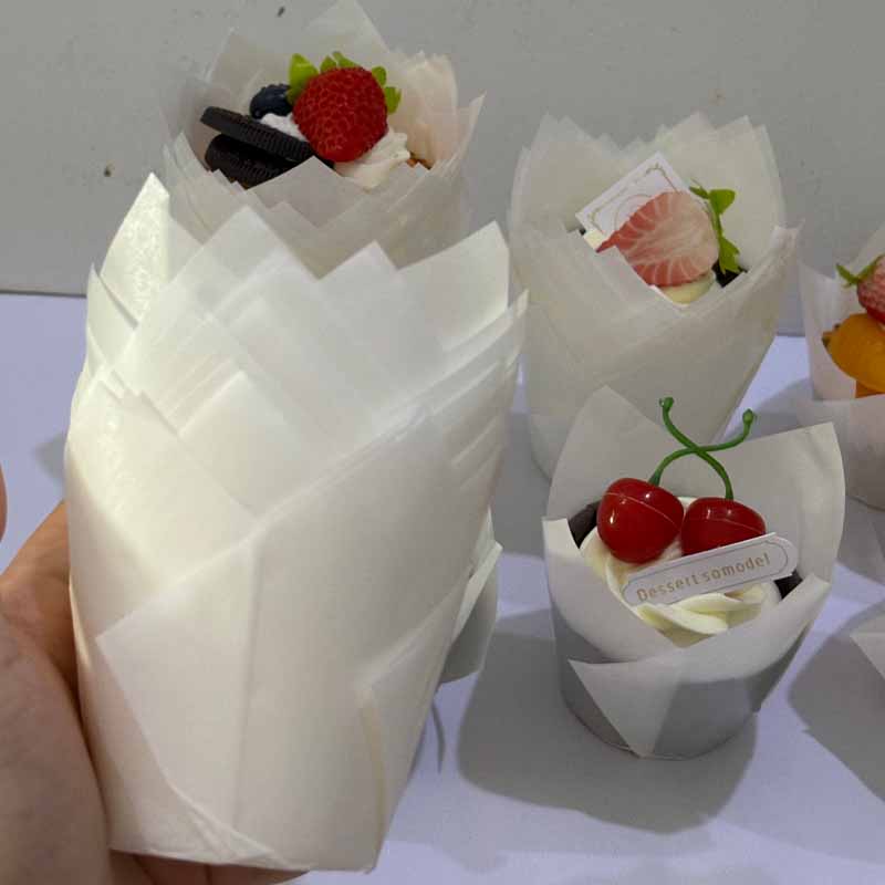 50Pcs/100Pcs/200Pcs Tulip Cake - Home Fragrance Accessories ulasan dan harga