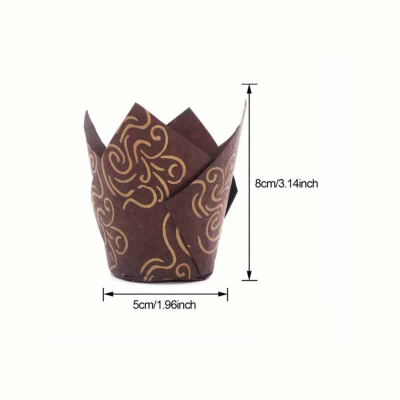 50Pcs/100Pcs/200Pcs Tulip Cake - Home Fragrance Accessories ulasan dan harga