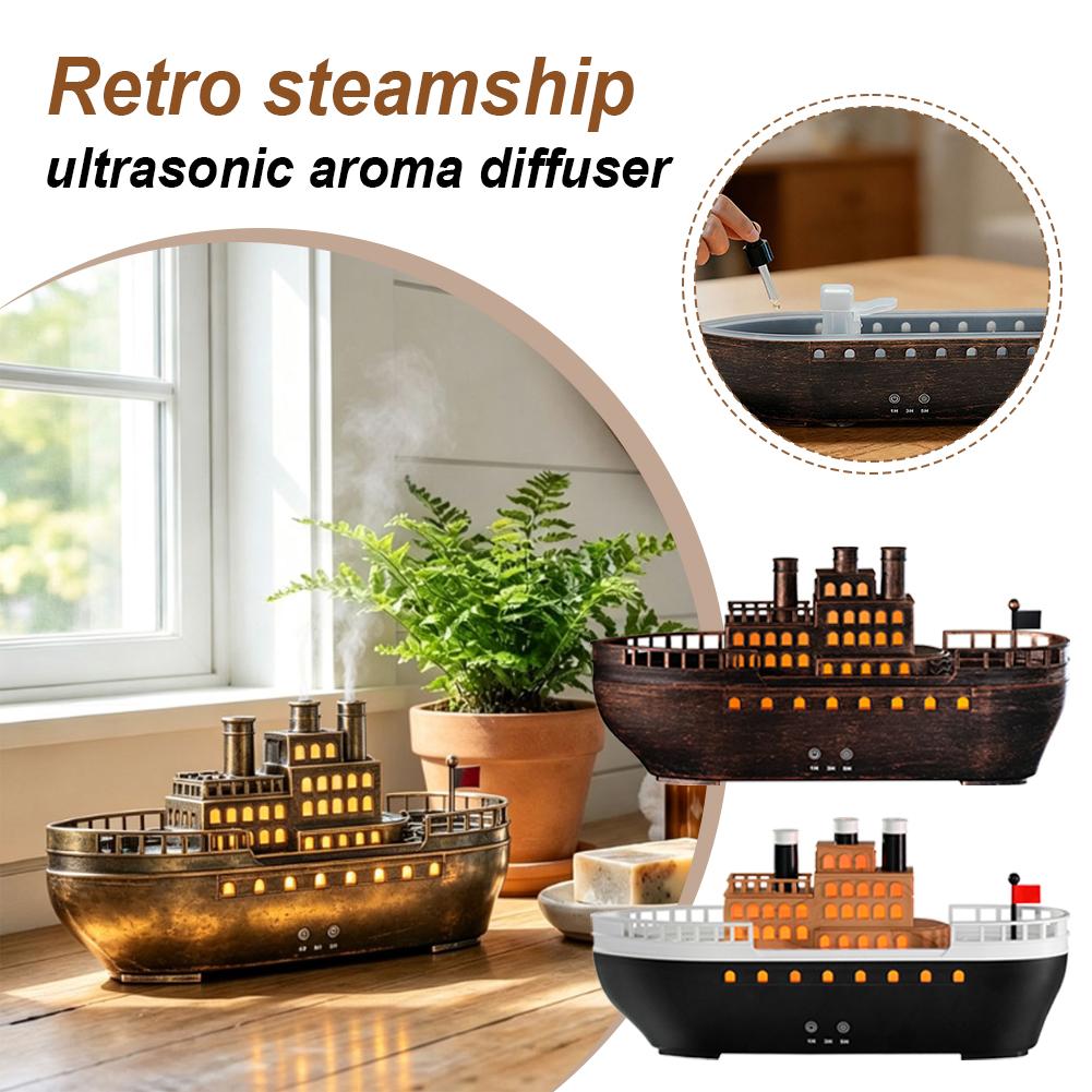 Retro Steamboat Ultrasonic Ess - Home Fragrance Accessories ulasan dan harga