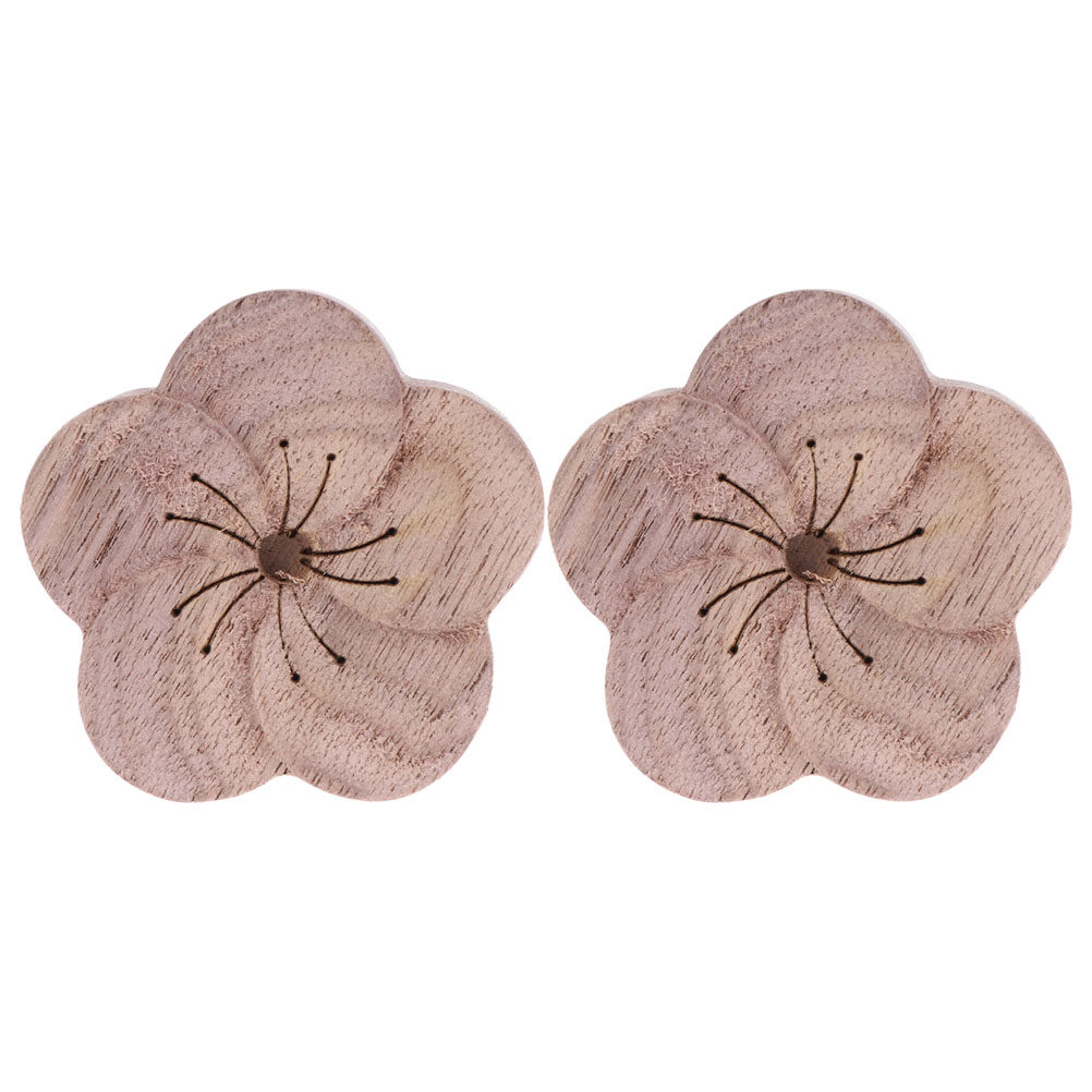 2Pcs Plum Blossom Wooden Essen - Home Fragrance Essential Oils ulasan dan harga