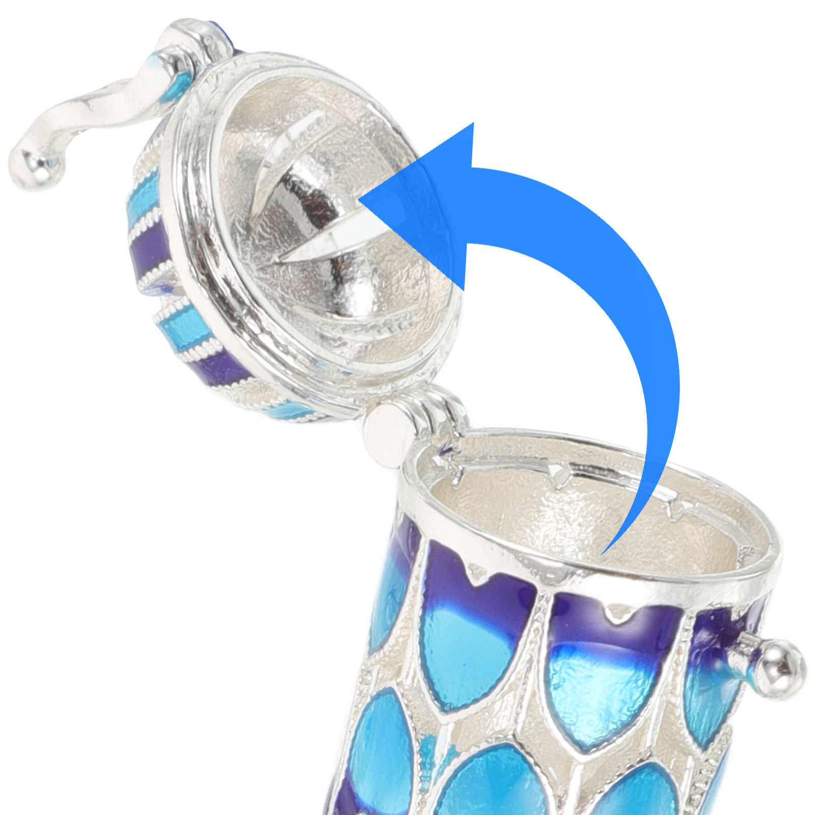 3Pcs Enamel Aroma Pendant Neck - Diffuser Necklace Locket ulasan dan harga