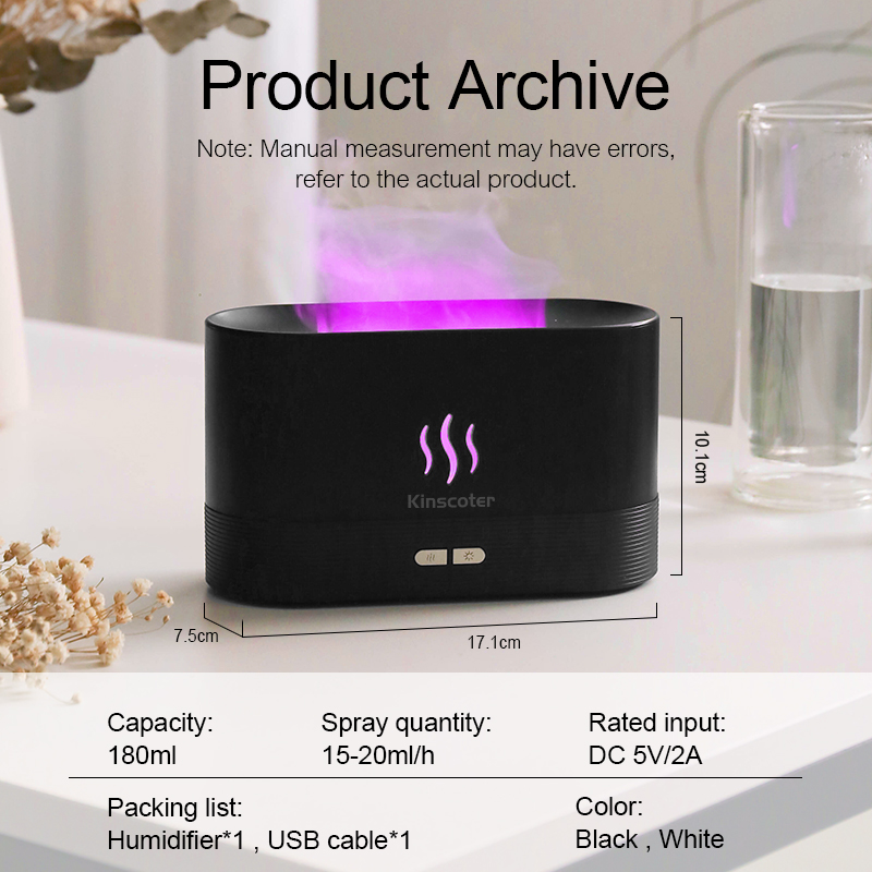 USB Desktop Flame Aroma Diffus - Home Fragrance Accessories ulasan dan harga