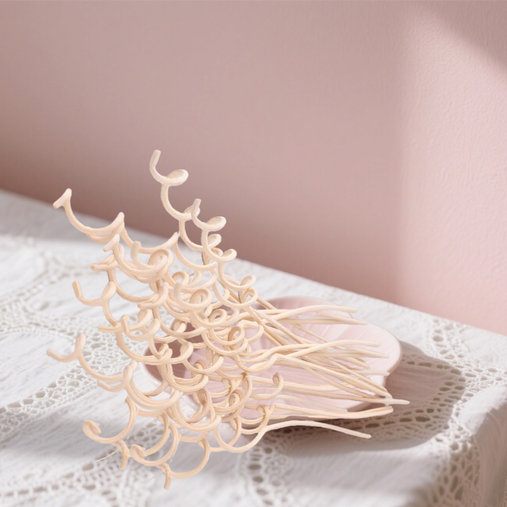 10pcs Long Wavy Diffuser Stick - Home Fragrance Natural ulasan dan harga
