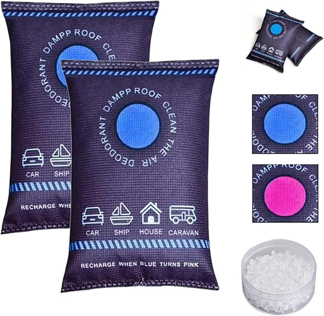 Reusable Silicone Dehumidifier - Home Fragrance Sachet ulasan dan harga