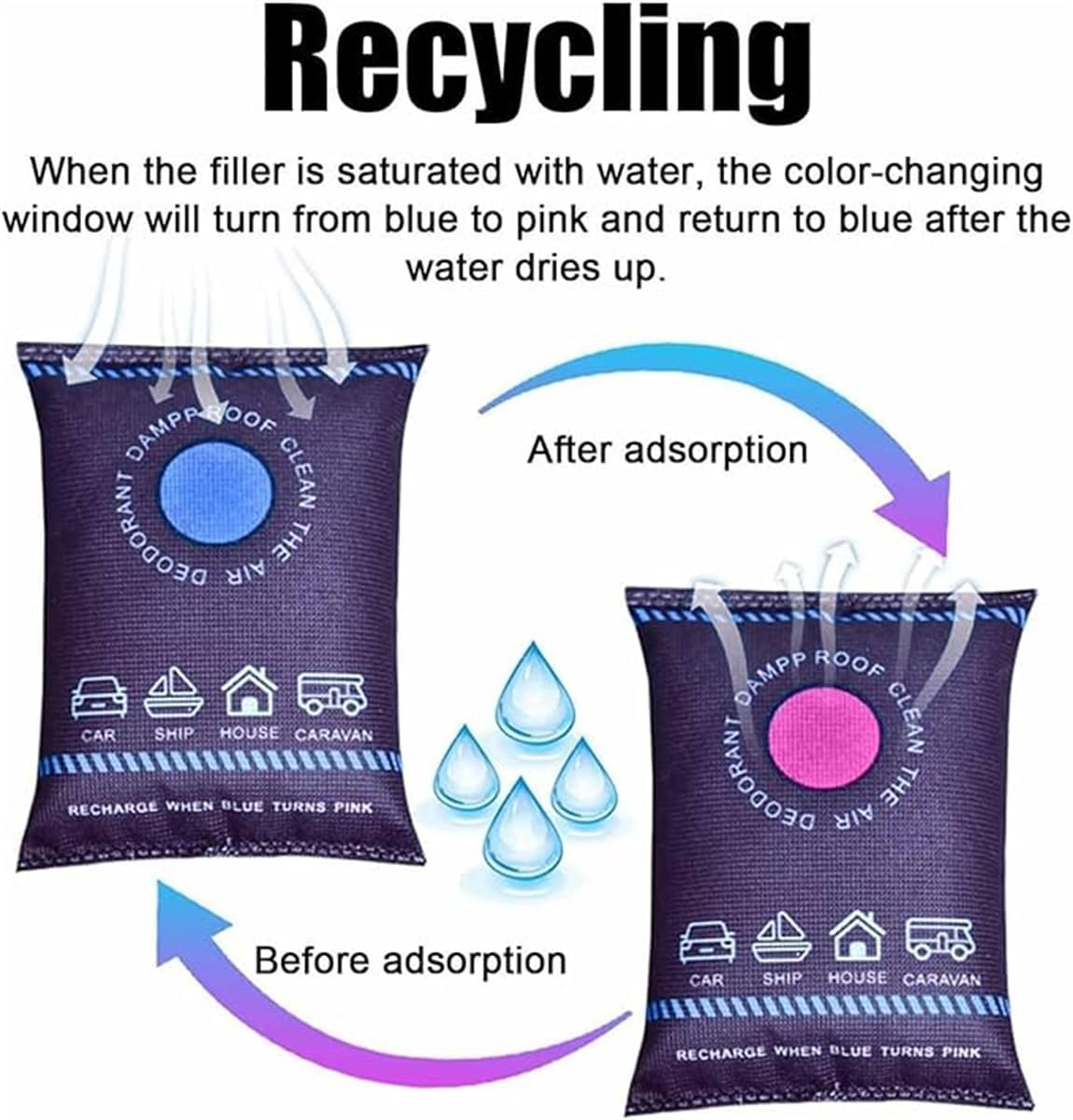 Reusable Silicone Dehumidifier - Home Fragrance Sachet ulasan dan harga